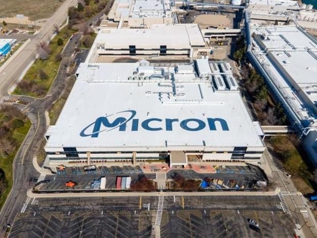 Tập đoàn Micron Technology thông báo dự án mở rộng sản xuất trên đất Mỹ. (Nguồn: AP)