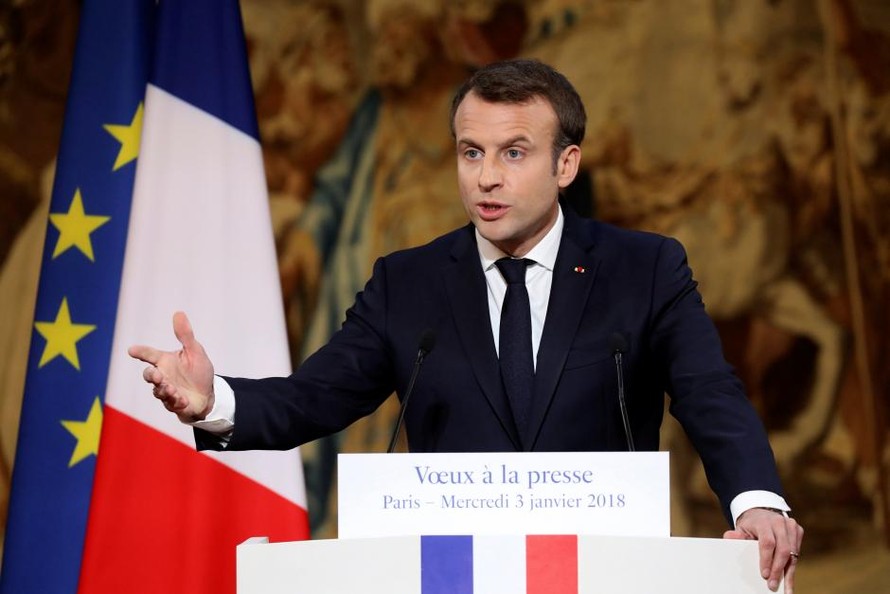 Pháp: Tổng thống Macron ban hành luật chống lại ‘fake news’ vào năm 2018