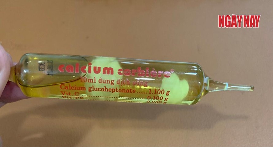 Sản phẩm Calcium của Sanofi Việt Nam dành cho bà bầu có dấu hiệu kết tủa.