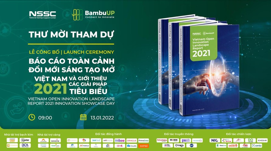 Phát hành bản Báo cáo Toàn cảnh Đổi mới Sáng tạo mở Việt Nam 2021 vào 9g ngày 13/1