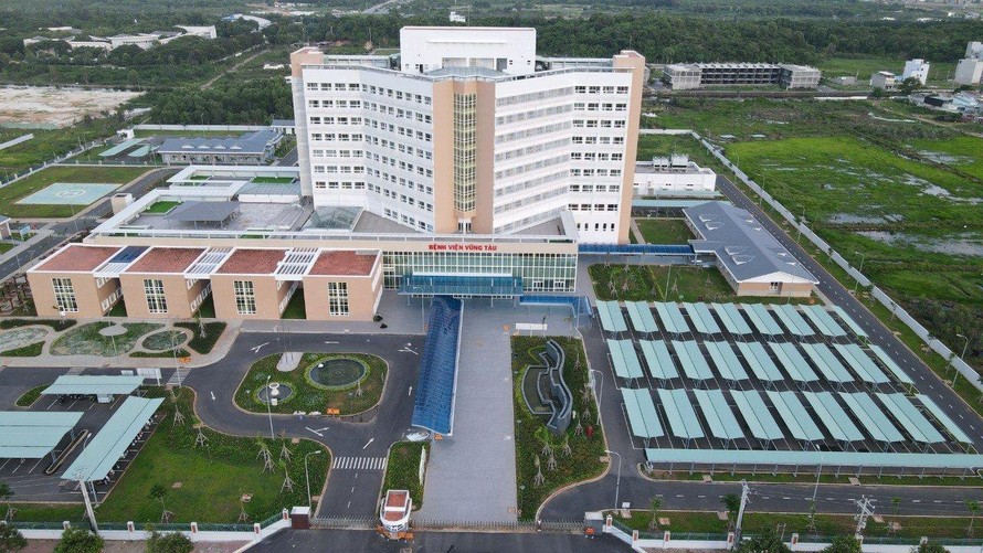 Bệnh viện Vũng Tàu tại cơ sở mới.