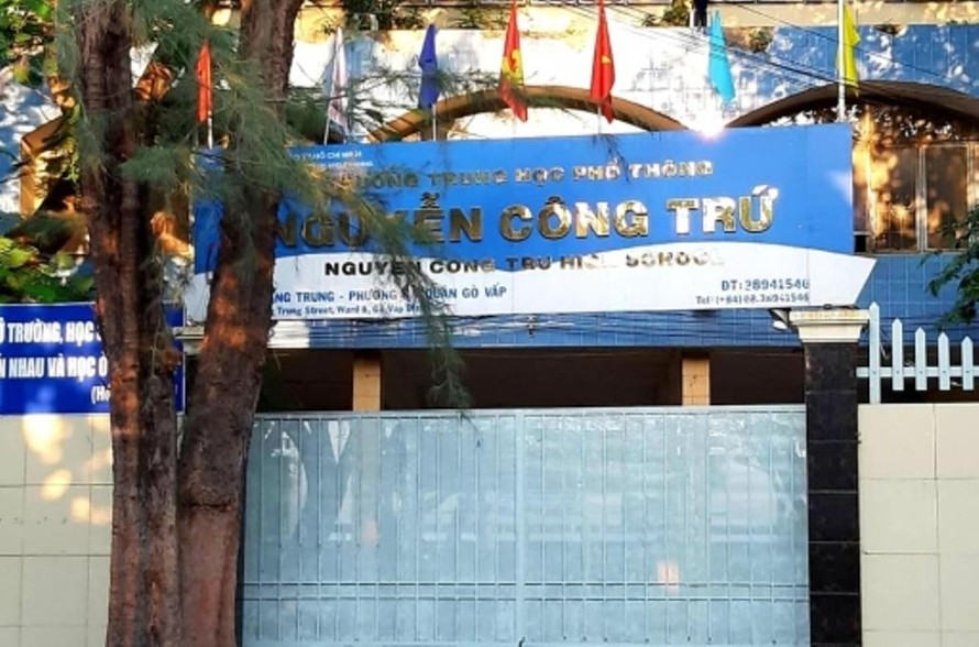 Trường THPT Nguyễn Công Trứ.