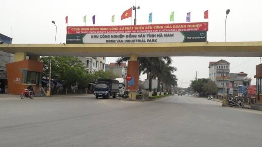 Khu Công nghiệp Đồng Văn nằm trên địa bàn huyện Duy Tiên của tỉnh Hà Nam