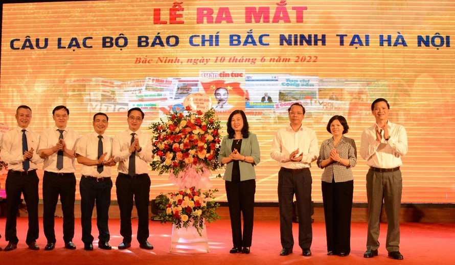 Ra mắt Câu lạc bộ Báo chí Bắc Ninh tại Hà Nội