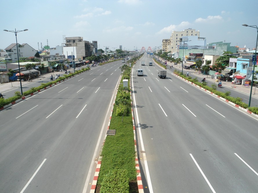Đoạn tuyến kết nối từ đường Phạm Văn Đồng đến nút giao thông Gò Dưa.