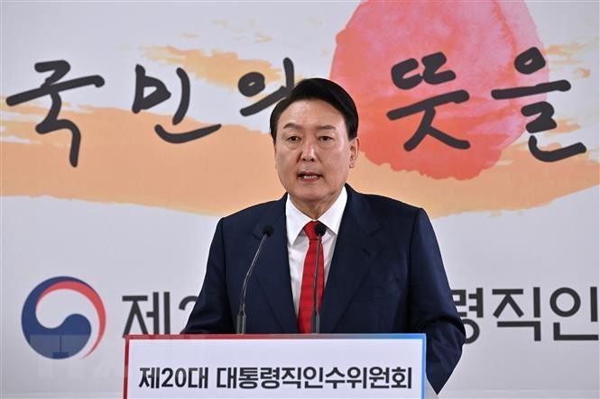 Tân Tổng thống Hàn Quốc Yoon Suk-yeol. Ảnh: AFP