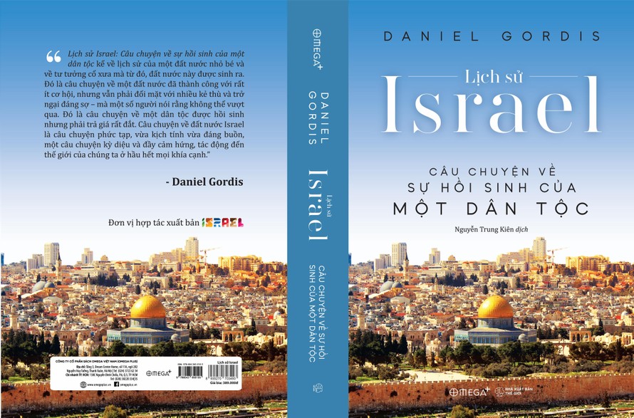 Cuốn sách “Lịch sử Israel: Câu chuyện về sinh hồi sinh của một dân tộc” của Daniel Gordis đang được Omega+ giới thiệu trong tháng 6 này. Ảnh: Omega+