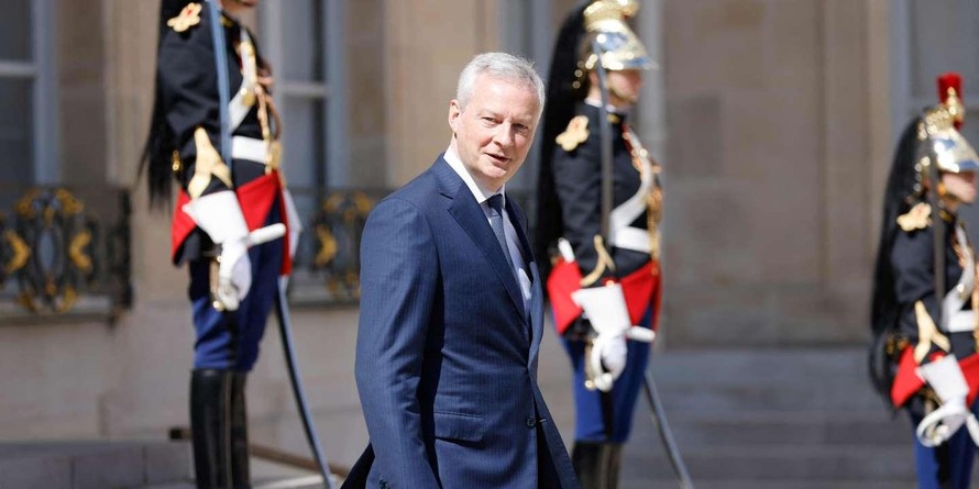 Bộ trưởng Tài chính Bruno Le Maire, Pháp. Ảnh: Le Monde