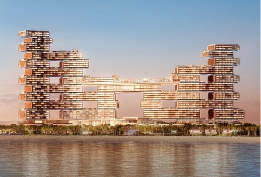 The Royal Atlantis Residences tại Dubai, một siêu phẩm BĐS hàng hiệu của thế giới.