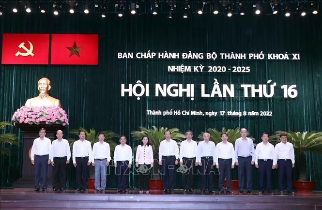Ban Chỉ đạo phòng, chống tham nhũng tiêu cực TP Hồ Chí Minh. Ảnh: TTXVN.