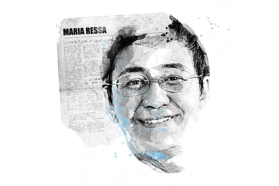 Nhà báo Maria Ressa (Philippines), người đạt giải thưởng Tự do Báo chí Thế giới năm 2021 của UNESCO/Guillermo Cano