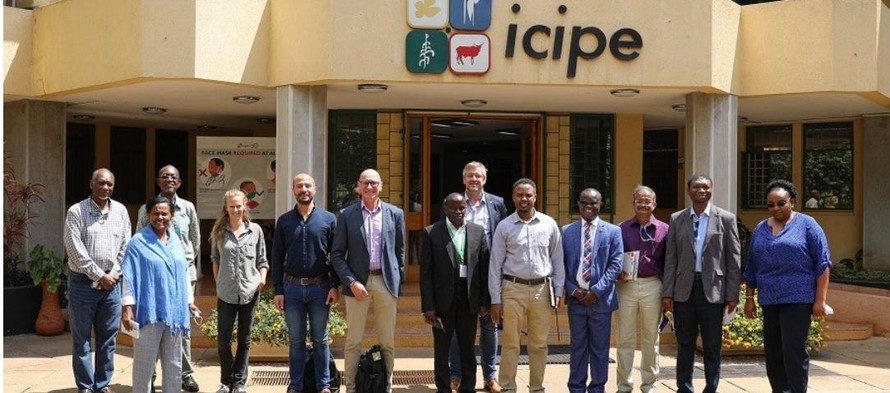 Chuyến thăm ICIPE ở Nairobi, Thủ đô Kenya. Ảnh: ICIPE