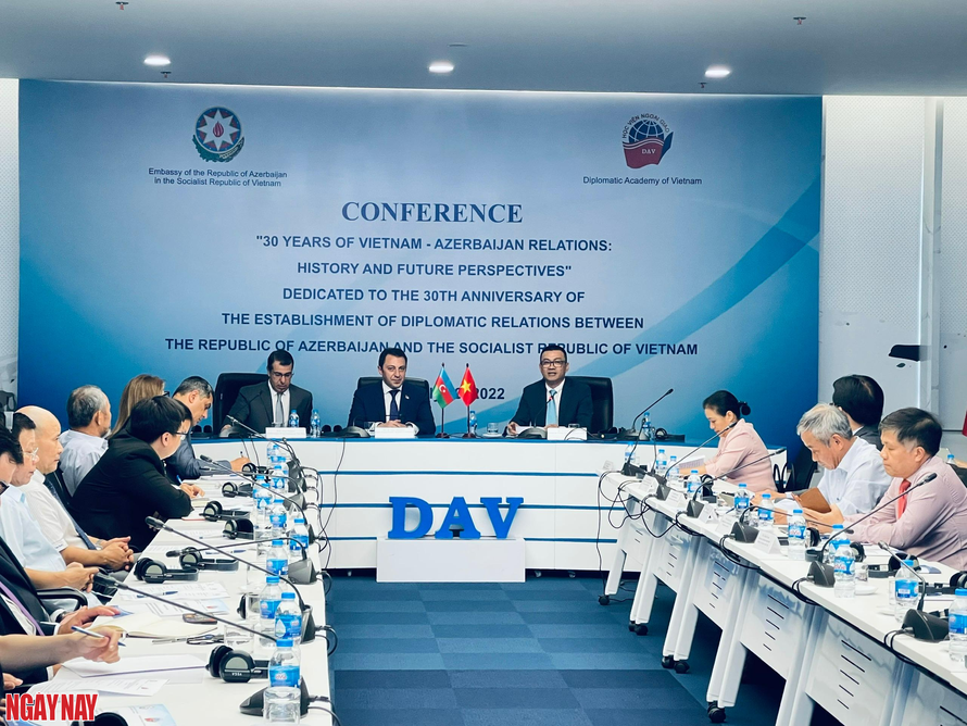 Hội thảo nhân kỷ niệm 30 năm thiết lập quan hệ ngoại giao giữa Cộng hòa Azerbaijan và Cộng hòa xã hội chủ nghĩa Việt Nam. 