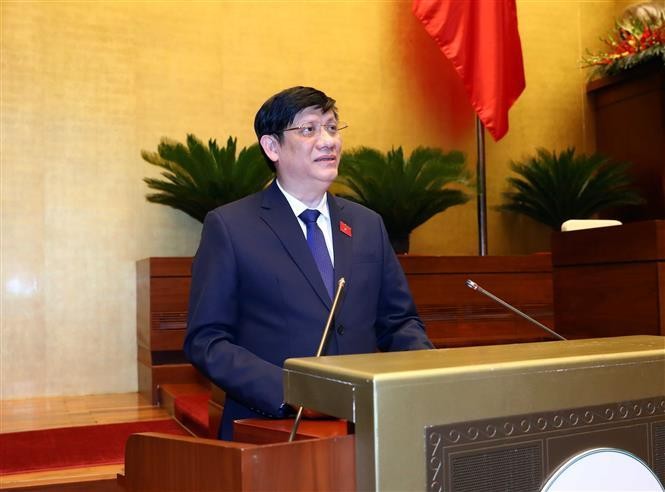 Ngày 7/6, Quốc hội sẽ bãi nhiệm chức vụ Bộ trưởng Bộ y tế đối với ông Nguyễn Thanh Long. Ảnh: TTXVN.