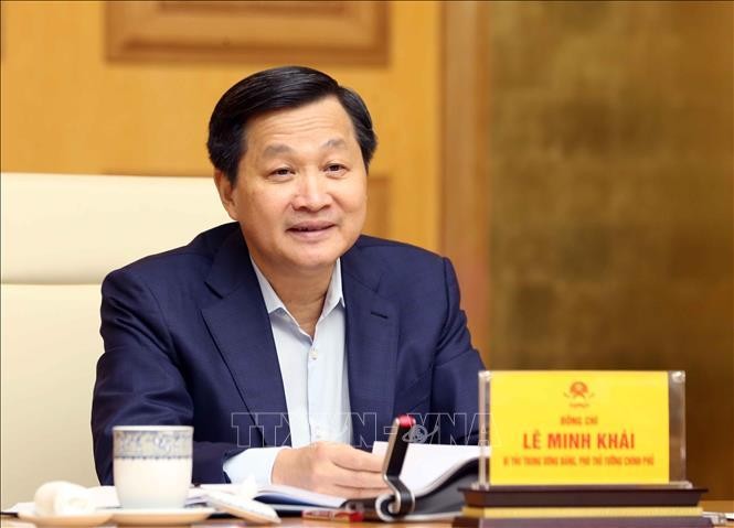 Phó Thủ tướng Lê Minh Khái. Ảnh tư liệu: Phạm Kiên/TTXVN