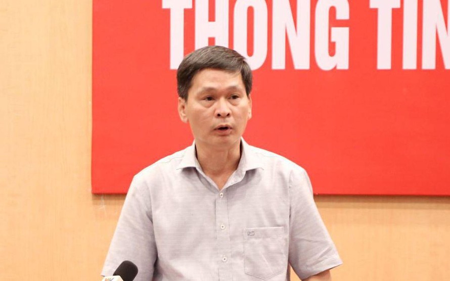 Ông Vũ Cao Cương, Phó Giám đốc Sở Y tế Hà Nội. Ảnh: TTXVN