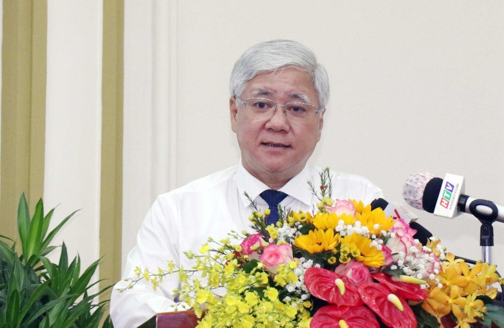 Chủ tịch Ủy ban Trung ương MTTQ Việt Nam Đỗ Văn Chiến. Ảnh: TTXVN
